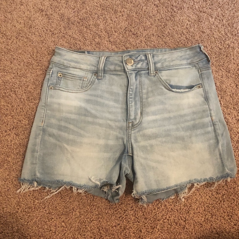High Waisted Jean Shorts